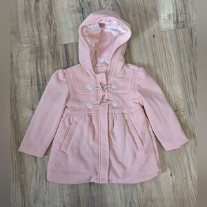 The Children's Place Light Pink Toggle Pea Coat